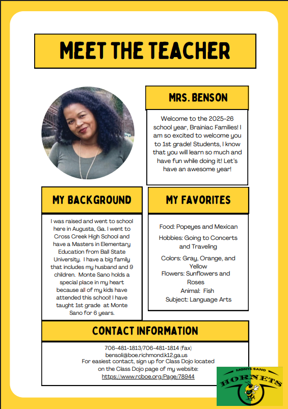 meet the teacher